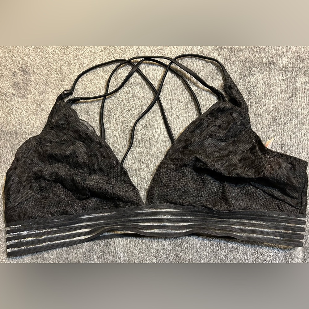 Pink Victoria’s Secret bralette